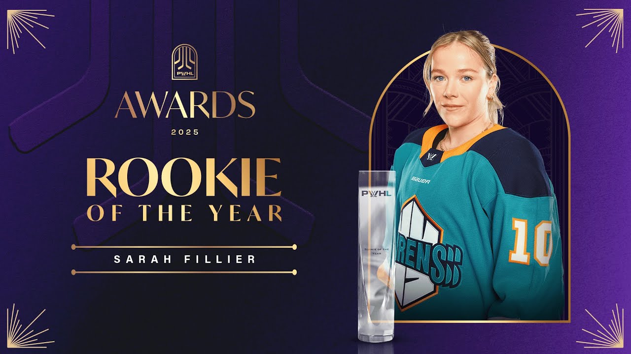2025 PWHL Rookie of the Year: Sarah Fillier