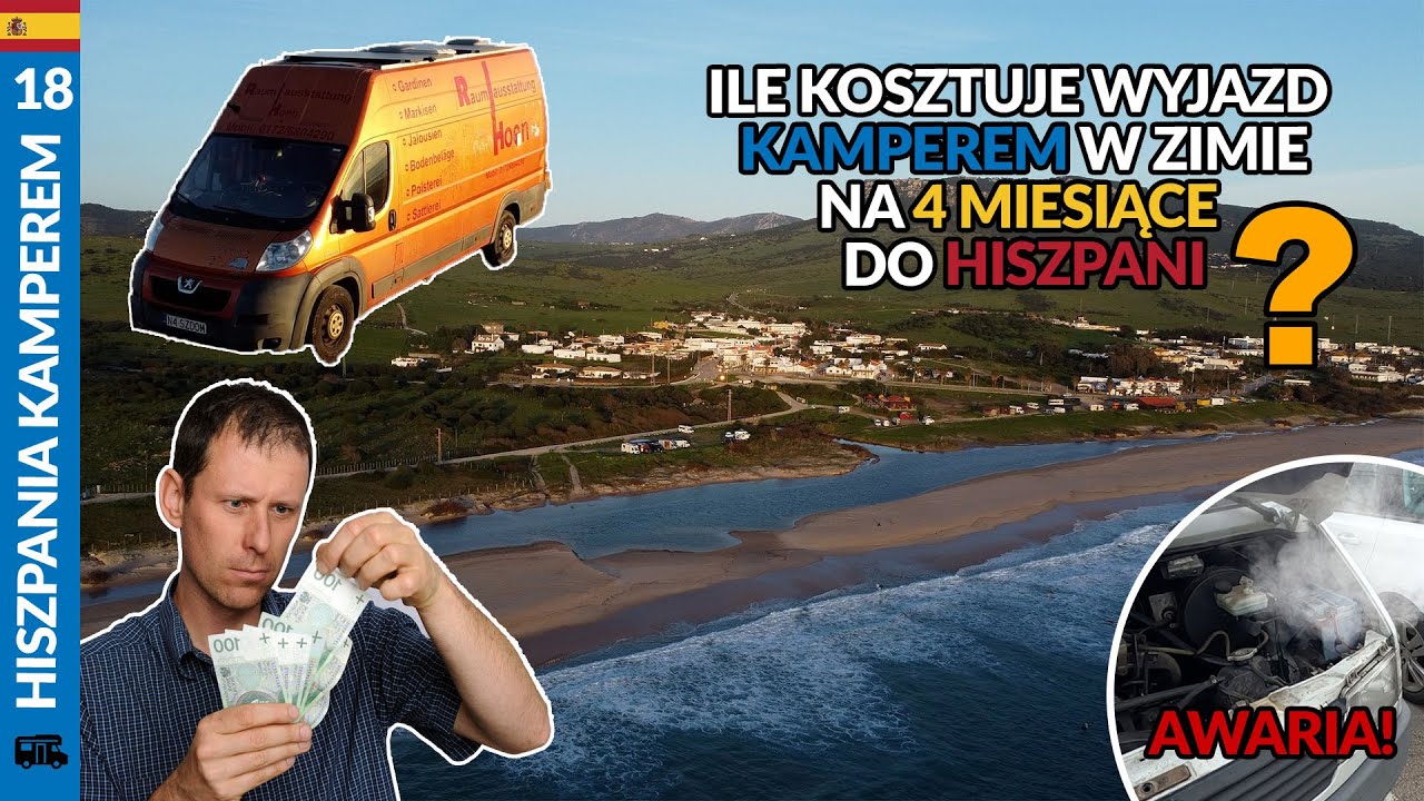 Ile kosztuje 4 miesiące w Hiszpanii KAMPEREM? Michał nie może odpalić!
