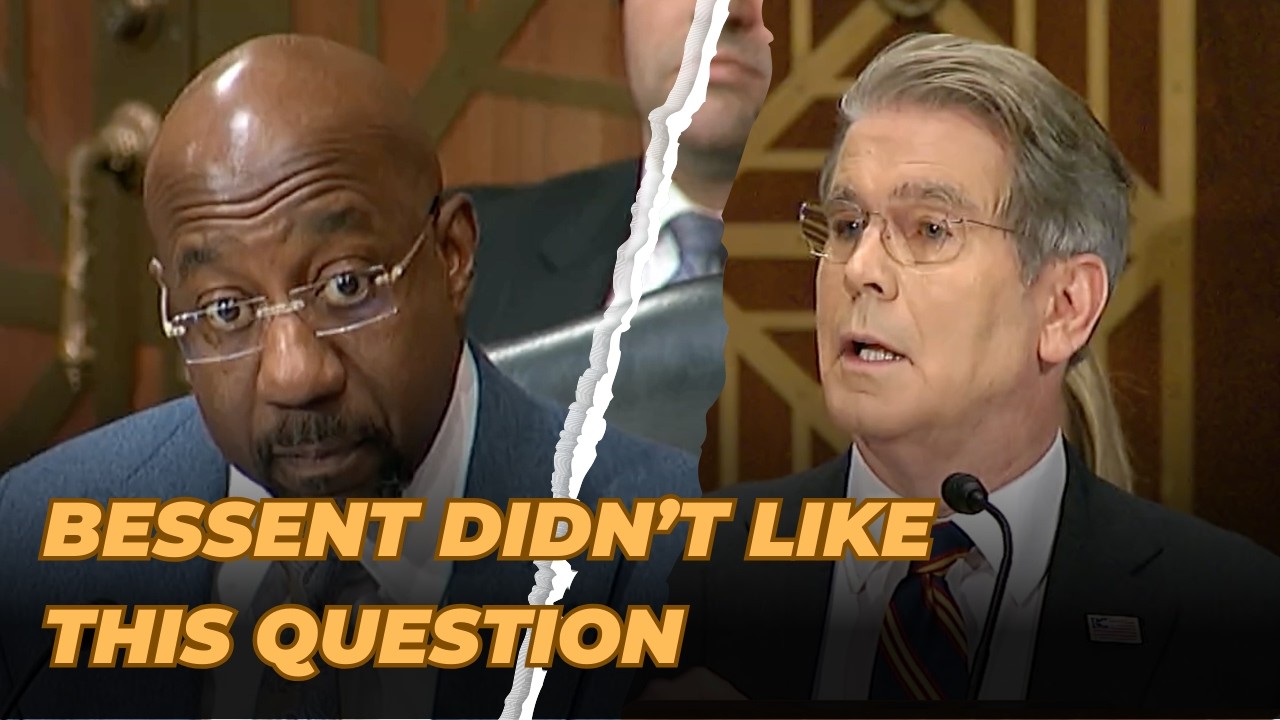 I Asked Scott Bessent the Questions He Didn't Want to Hear...