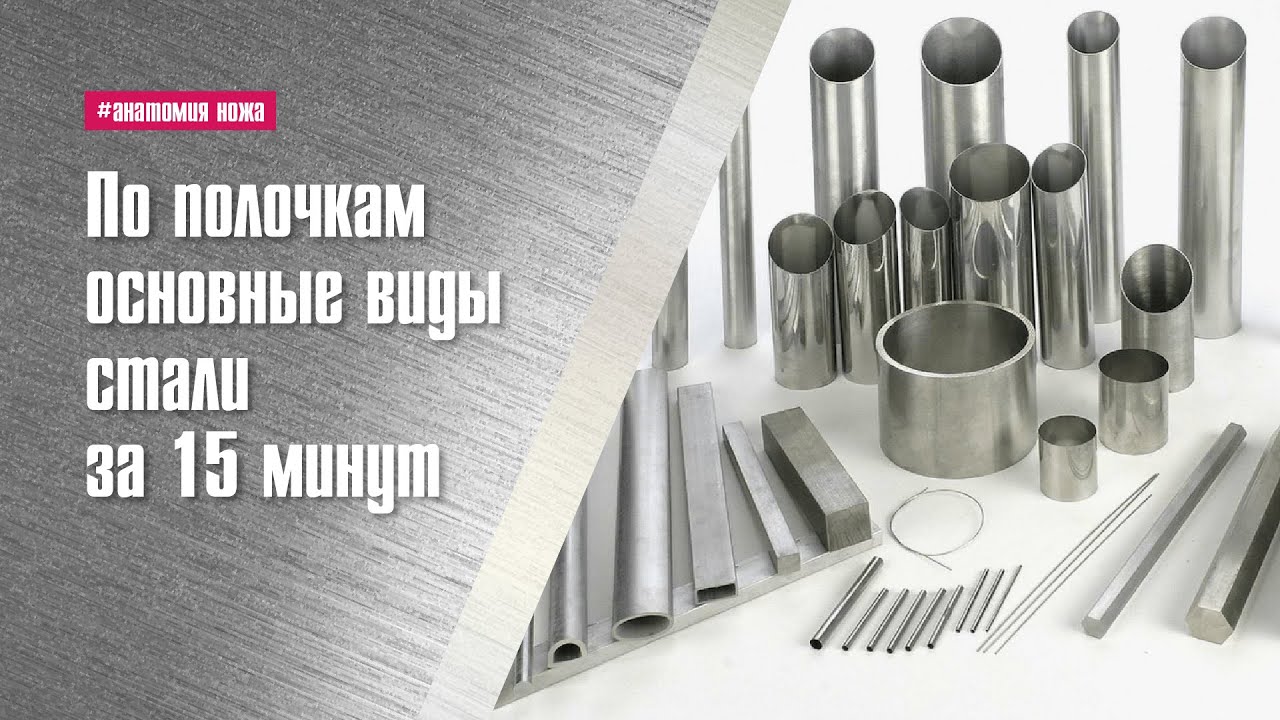 Виды стали и состав КРАТКО