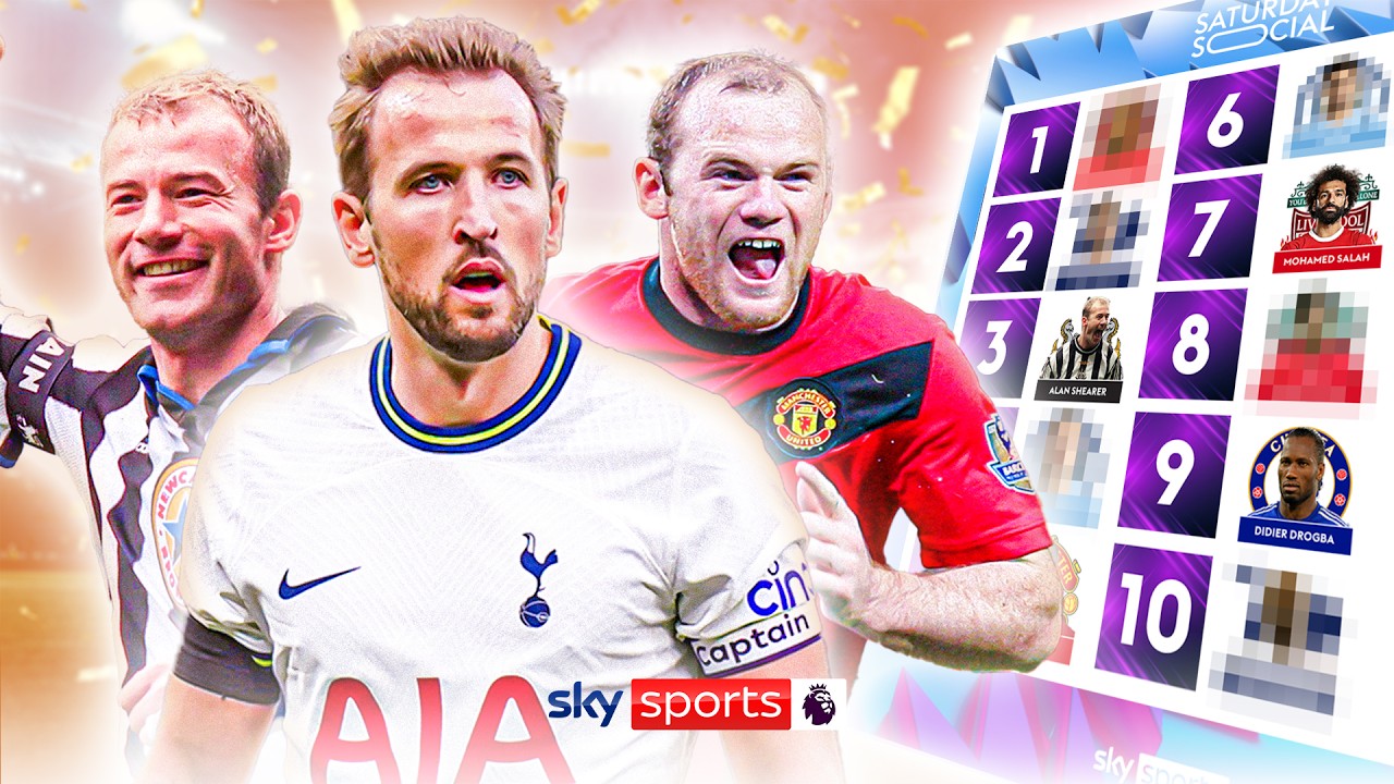 Ranking The 10 BEST Strikers In Premier League History | Saturday Social ft. Rory Jennings