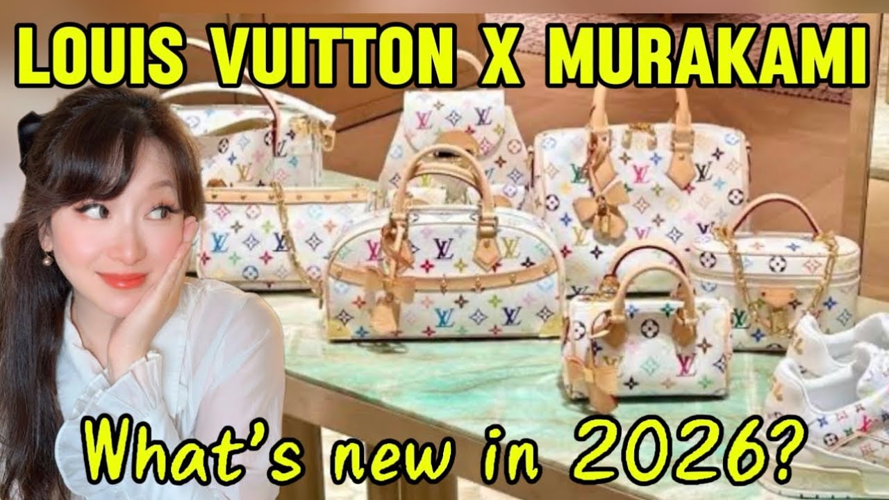 LOUIS VUITTON x MURAKAMI 2026: Line Up, Speedy Soft 30, Confetti Side Trunk Guide ❤️