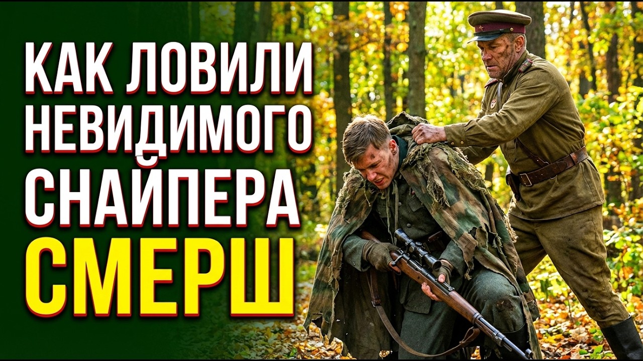 ОДИН ВЫСТРЕЛ — ОДИН ТРУП. ОХОТА СМЕРШа НА СНАЙПЕРА