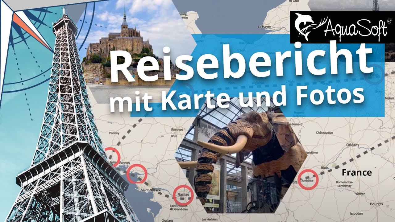 ANLEITUNG | Reisebericht mit Karte und Fotos erstellen 🗺️📍