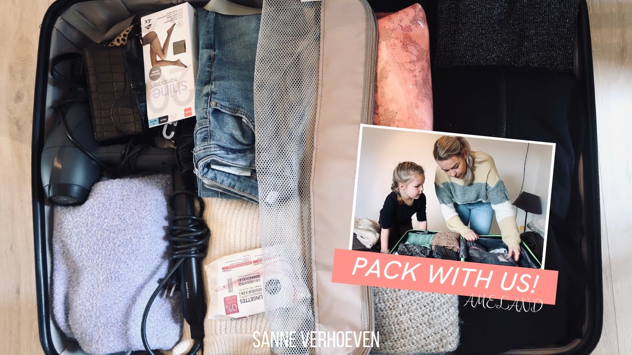Koffers inpakken voor de vakantie (met Luna)! 👜 #59 - Sanne Verhoeven