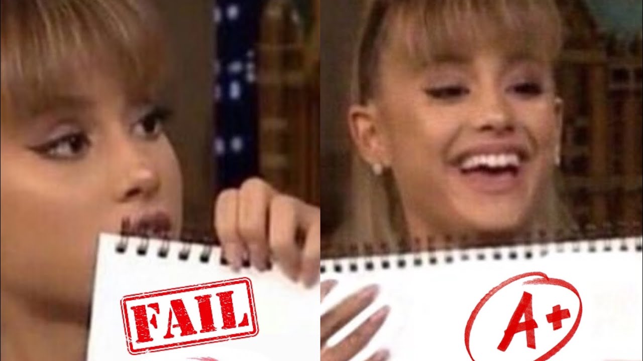 ariana grande worst and best attempts (D5-F5)