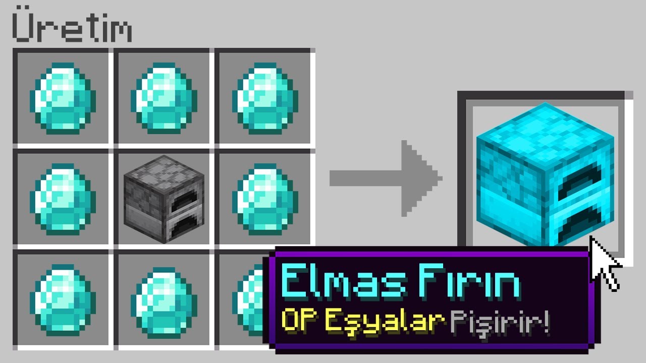 Minecraft ama ÖZEL FIRINLAR VAR!