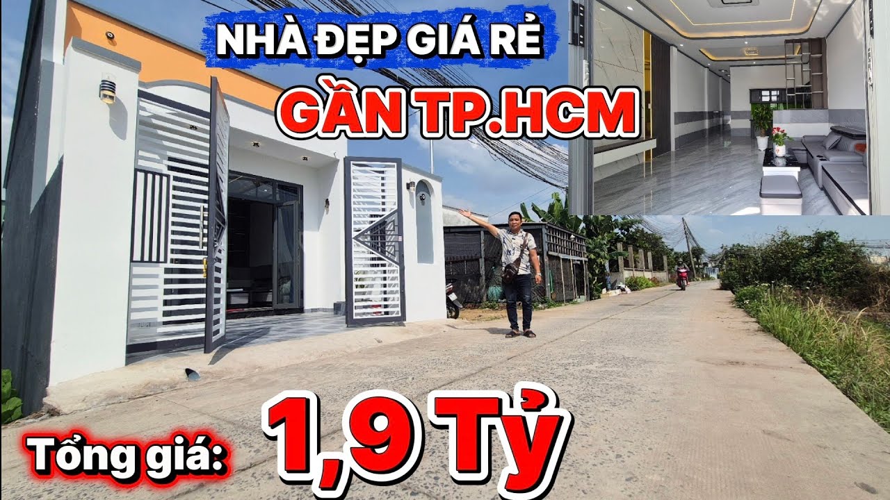 🔥 Giá SỐC! Nhà Cấp 4 Hiện Đại Đức Hòa – Giáp Hóc Môn TP.HCM