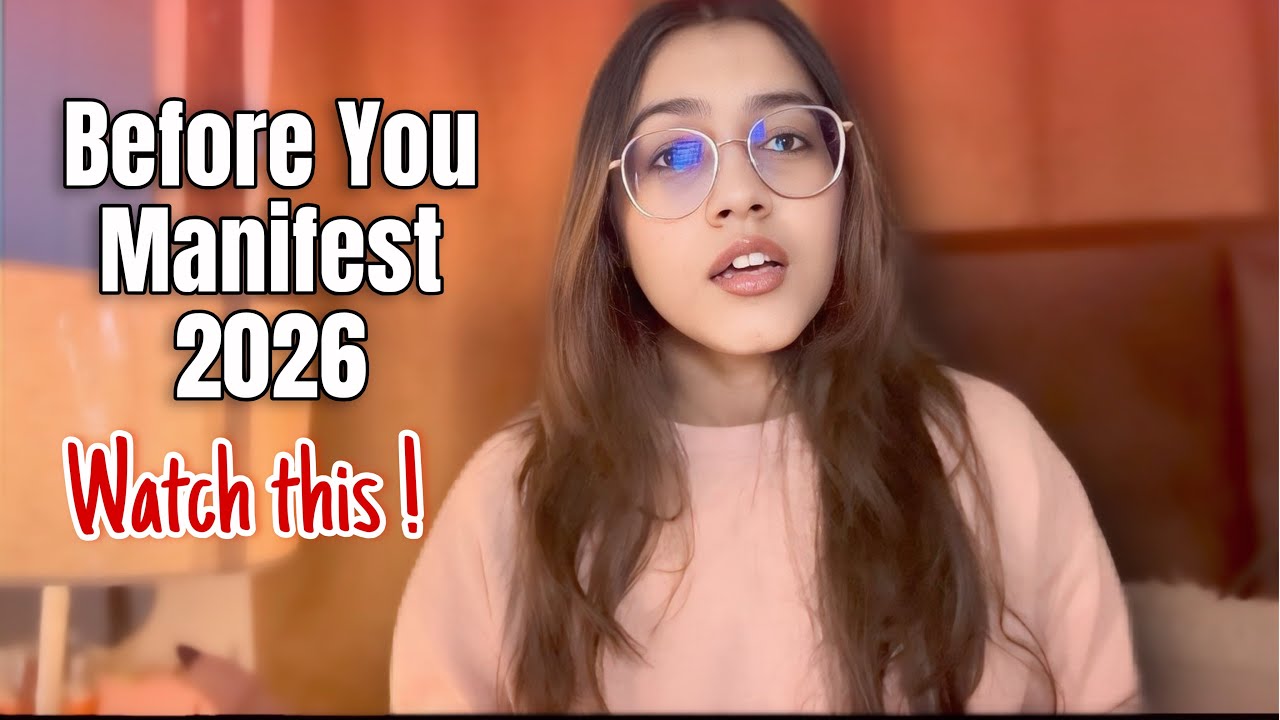 2026  Manifestation ✨| Reality Check | Watch This | Manifesting with Disha 