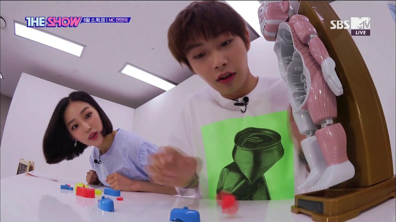 JENO, Yeeun, LONGGUO, THE SHOW MINI GAME [THE SHOW 180626]