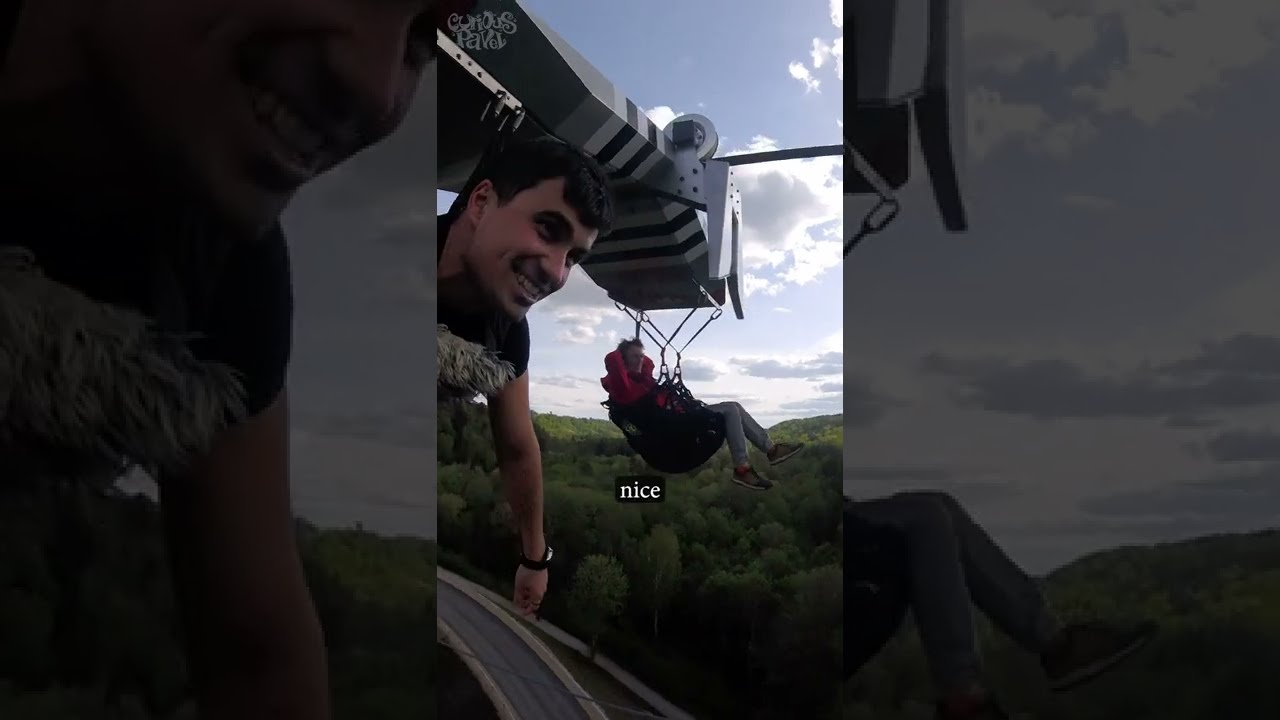 The MOST UNIQUE ZIP LINE in the world!!! 🌎