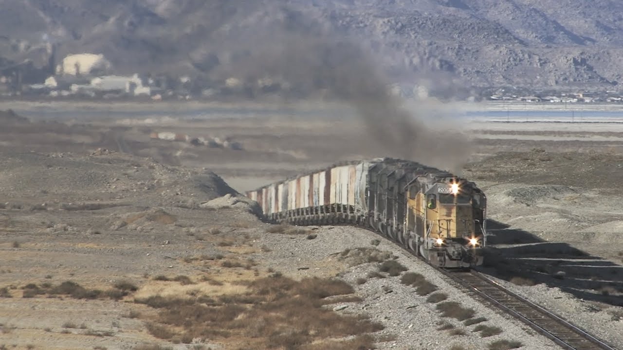 Prelude to the End! Trona Railfanning