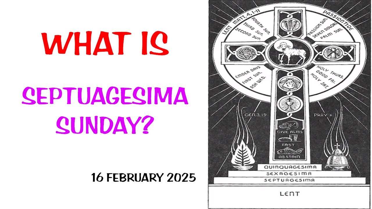 WHAT IS SEPTUAGESIMA SUNDAY?