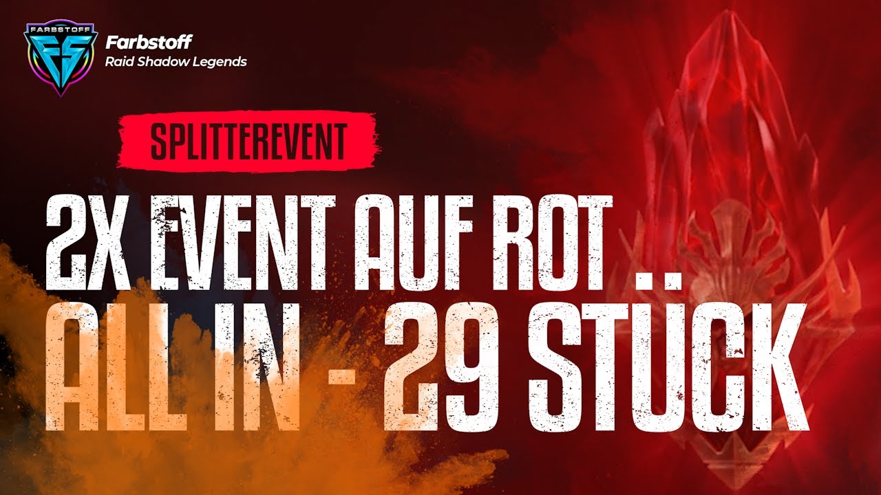 Raid: Shadow Legends - 2x Splitterevent auf Elementarsplittter - All IN