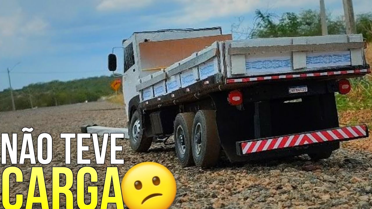 Voltando vazio pra casa! Frete no mini Fuscão (miniatura)