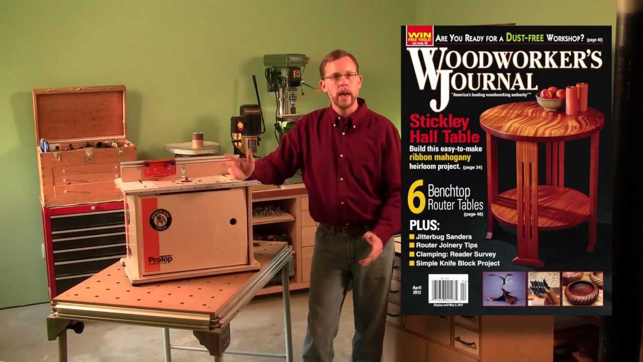 New Features in Small Router Tables