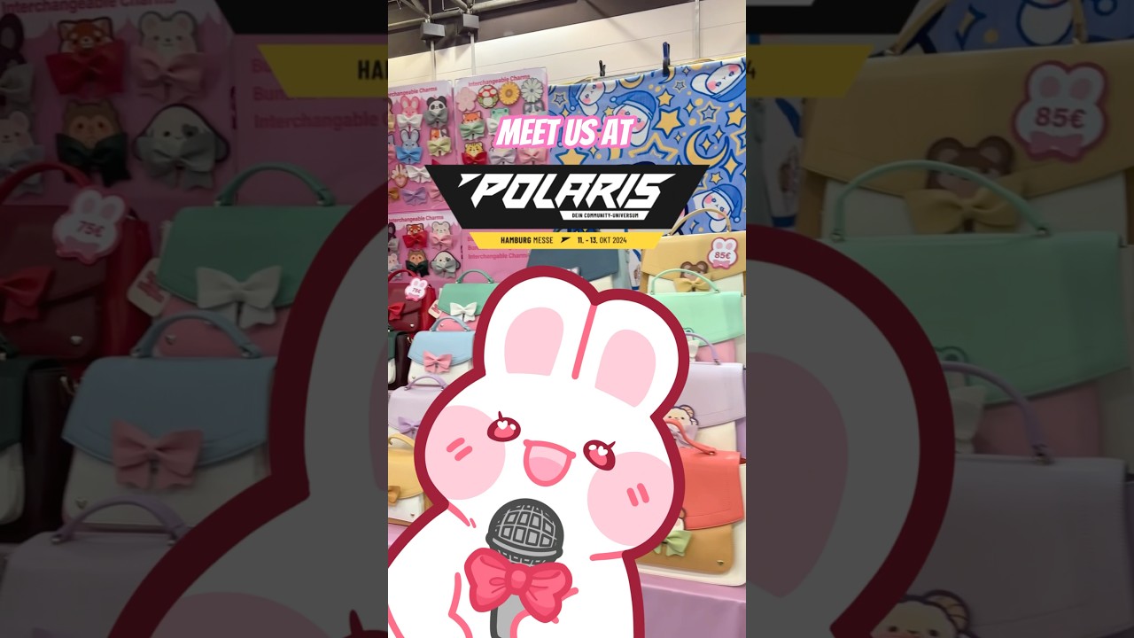 Visit BunBun at the next Convention! 🎀✨ #artistalley #smallbusiness #artist