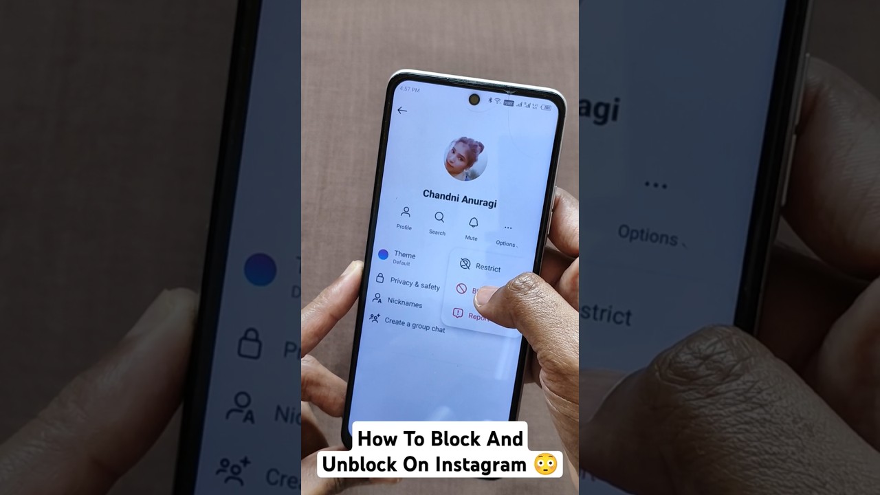 How To Block And Unblock On Instagram 😳