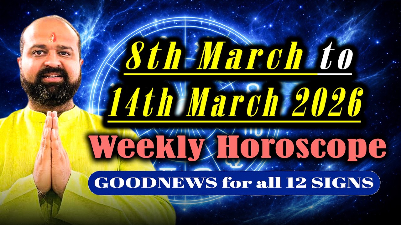 8th March to 14th March 2026 Weekly Horoscope For all 12 Signs | Jupiter Direct 11th March 2026