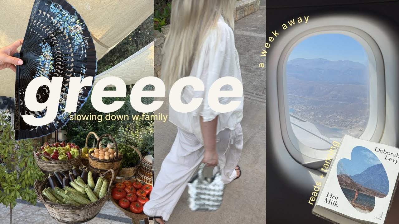greek summer diaries | the best all inclusive hotel I've ever stayed at | resto's, reads and tanning