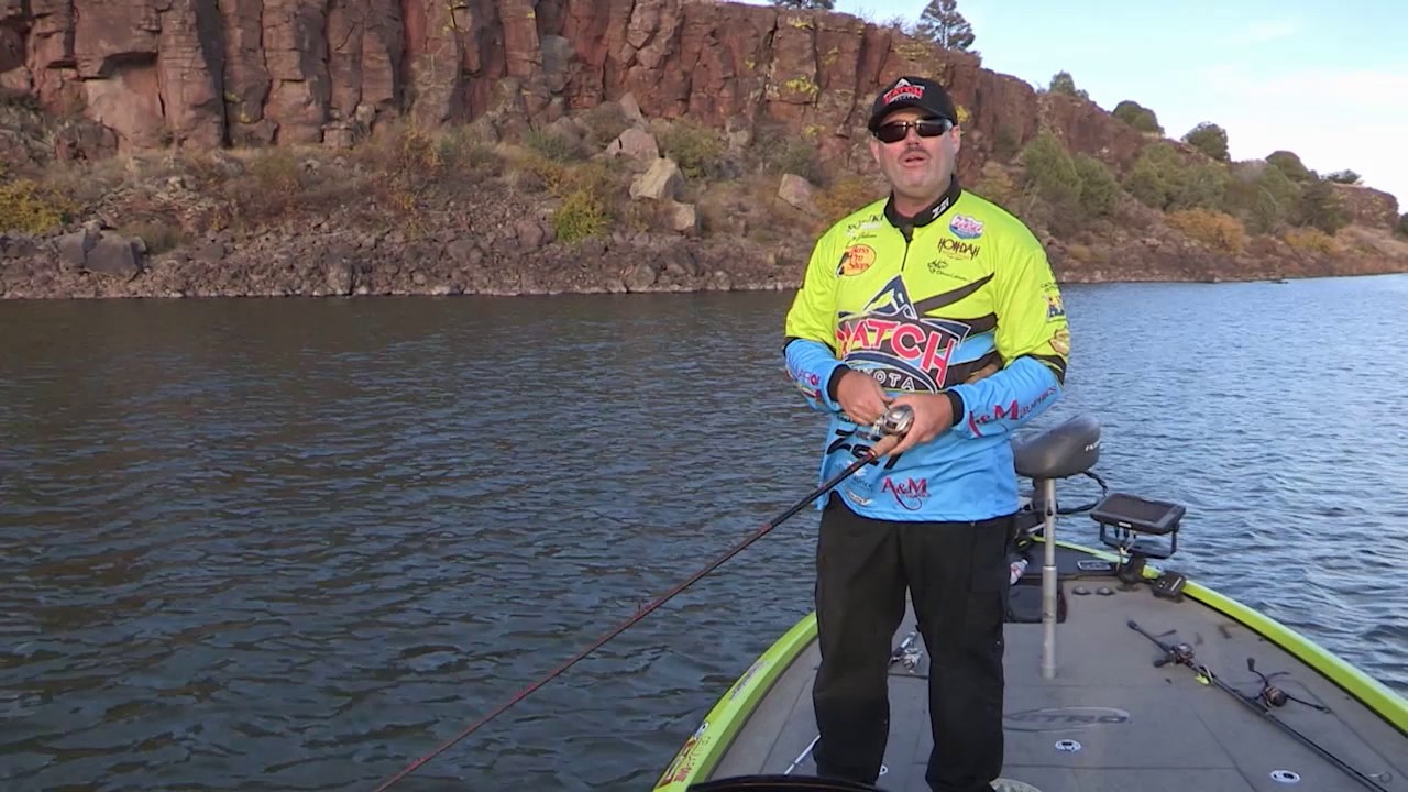 Fishing with Johnny Johnson - Fool's Hollow Lake, AZ - Winter Bite? - Late Oct., 2015