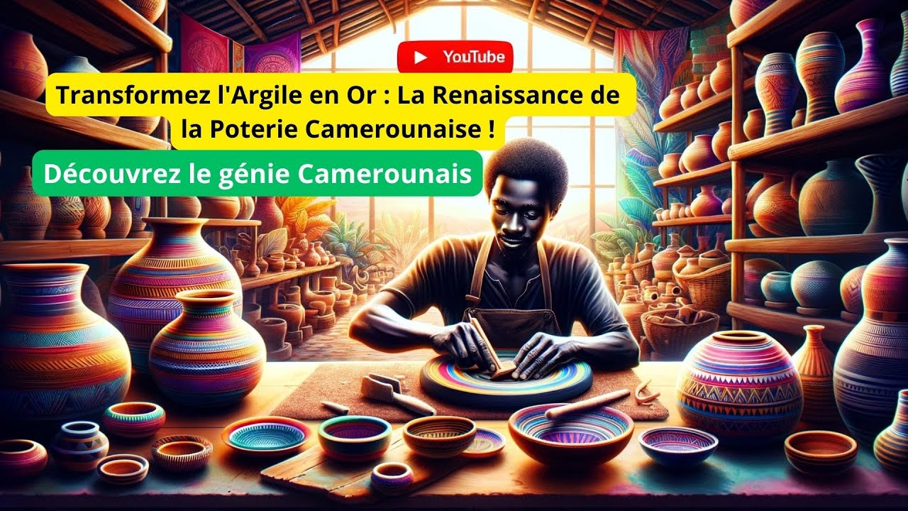 Révolution Artisanale au Cameroun : Investissez dans la Magie de la Poterie !