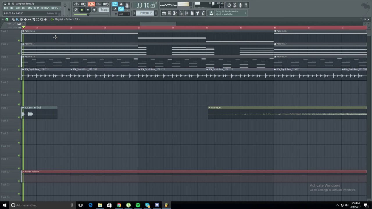 FL STUDIO 12 - Jump up/DnB FREE FLP (HEDEX, AWEMINUS, ETC)