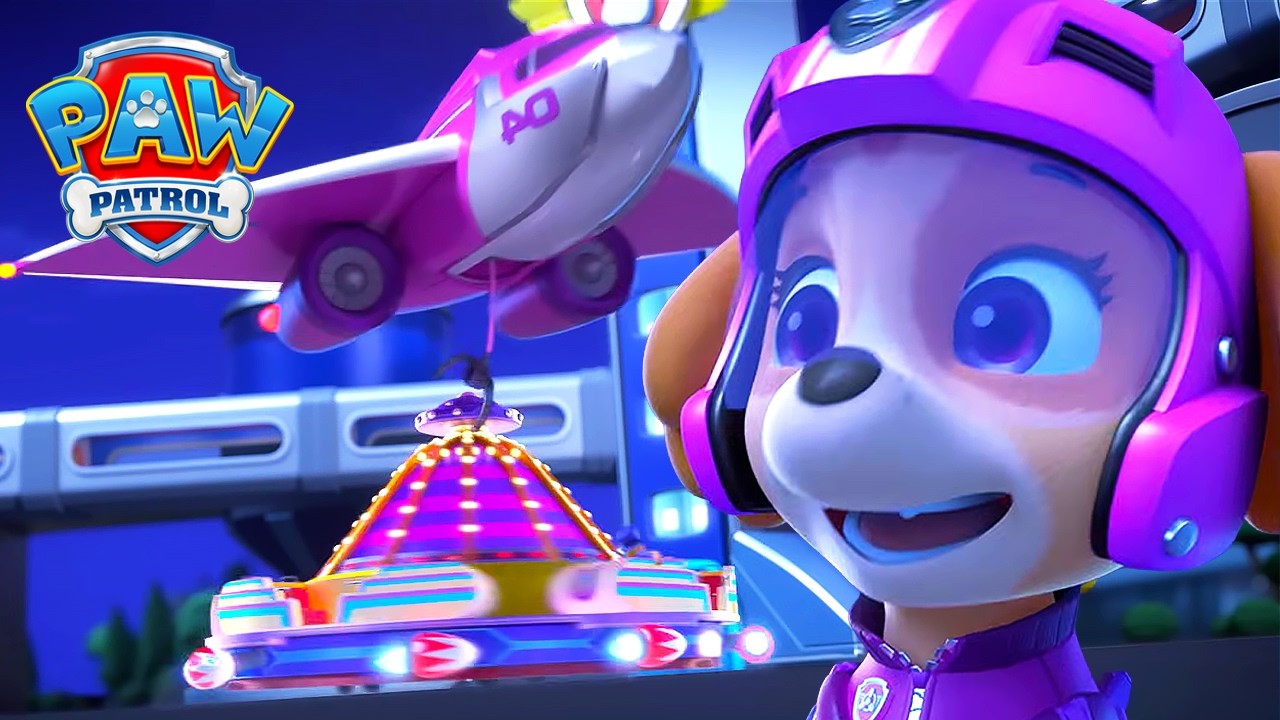 Stella arrête la roue à fusée | La Pat' Patrouille | PAW Patrol