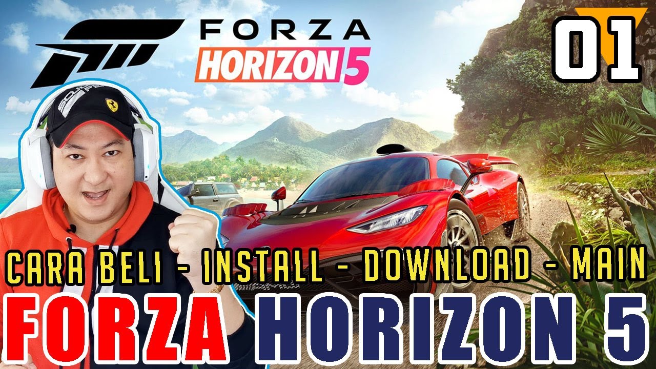 FORZA HORIZON 5 - CARA BELI, INSTALL, DOWNLOAD, START ENGINE!! BUKAN RACING BIASA!! - PART 1