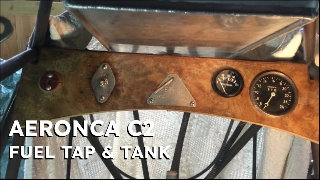 Aeronca C2 fuel tap and tank