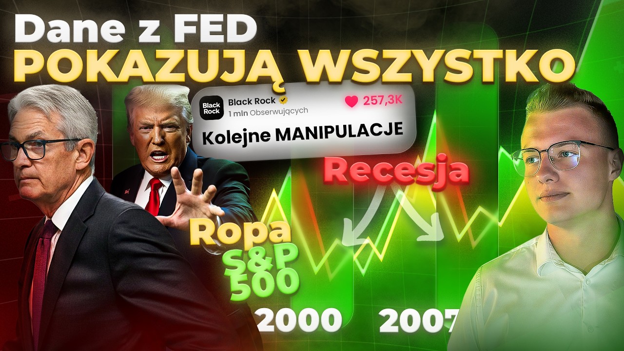 🔥PILNE! TA ZALEŻNOŚĆ WSKAZUJE DOŁEK NA BTC!  TRUMP IDZIE PO HISTORYCZNĄ RECESJĘ? (BTC, DXY I SPX)