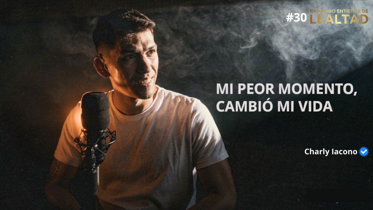 Campeón del Mundo en FREESTYLE | Charly IACONO en Ganar no entiende de Lealtad | #30