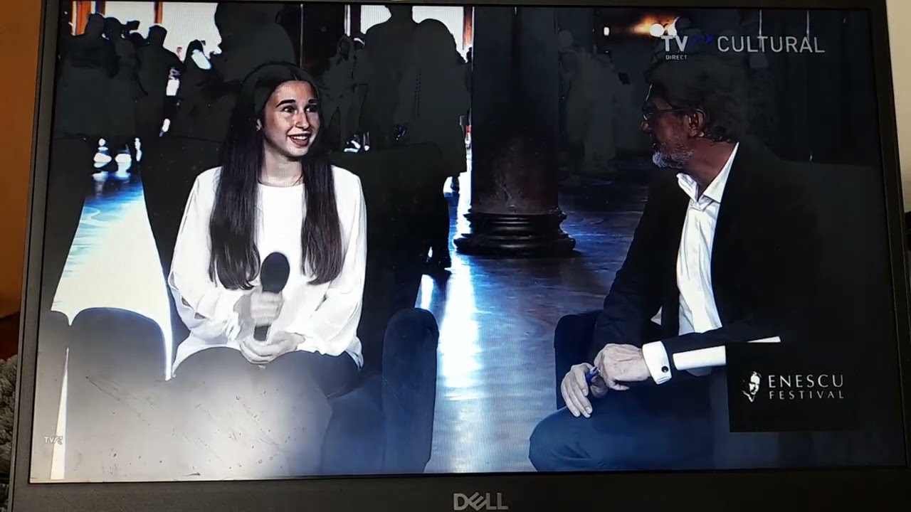 Tudor Gabriel Păun: Interviu la invitația TVR Cultural, Festivalul Internațional ,,George Enescu,, 