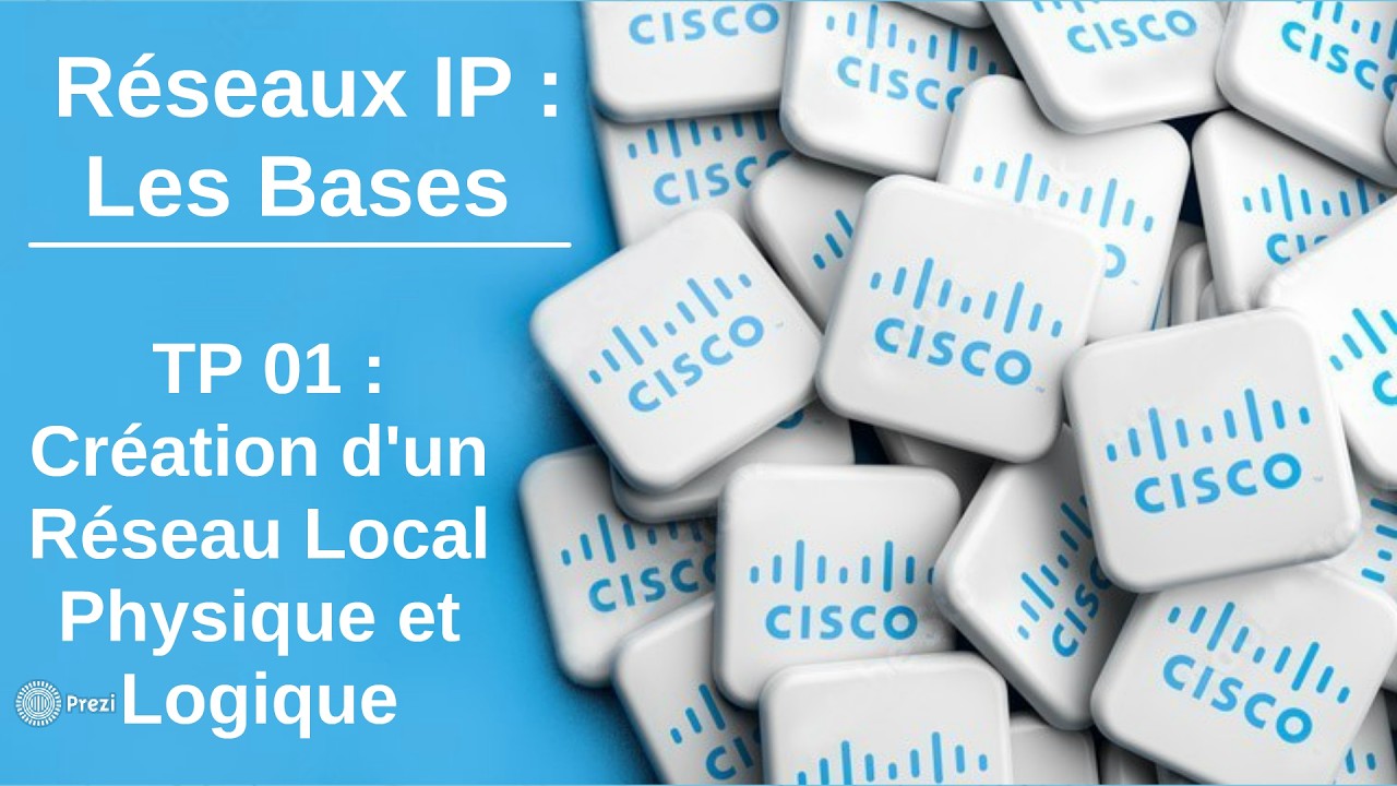 Réseaux IP : Les Bases 🌐 - TP 01 : Création d'un Réseau Local Physique et Logique - L2 GTR