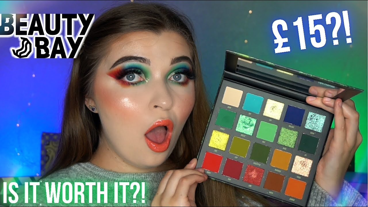 NEW BEAUTYBAY WILDERNESS PALETTE 🦜 SWATCHES & FIRST IMPRESSIONS 💚