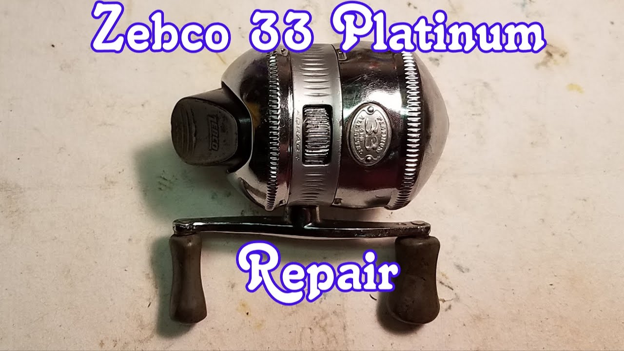 Won't Retrieve Line!  Let's fix the Zebco 33 Platinum