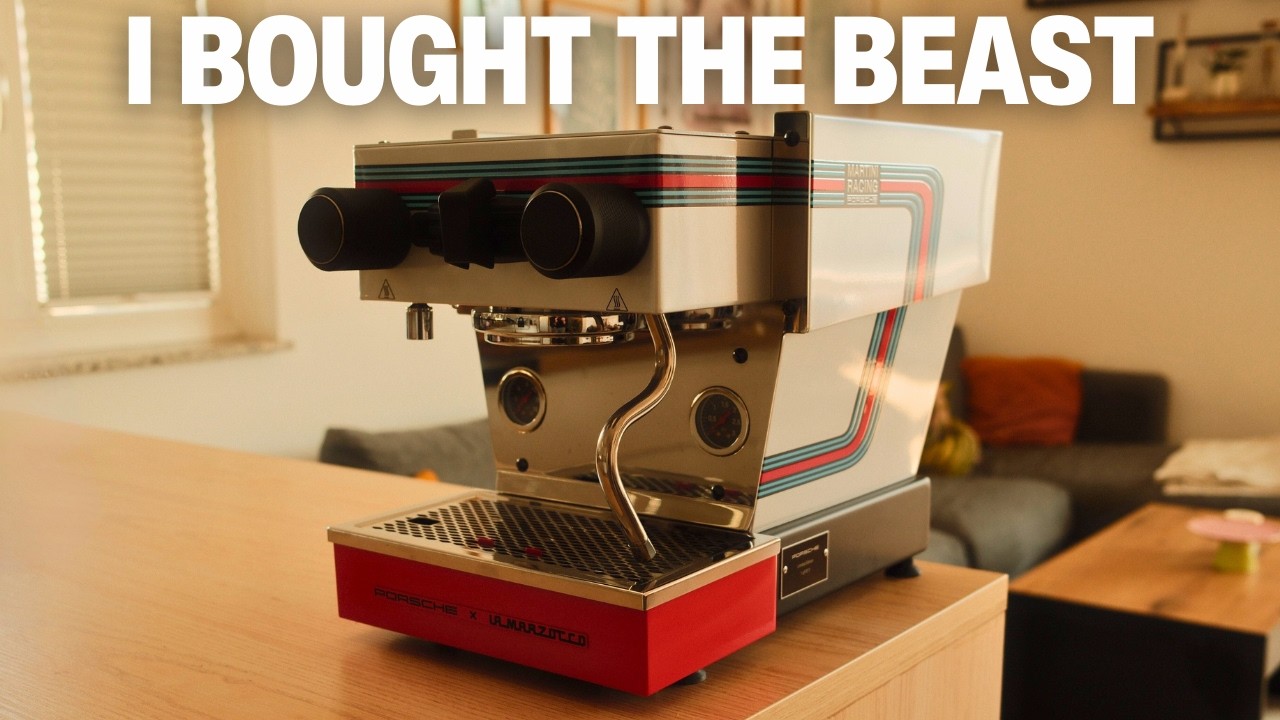 La Marzocco Linea Micra Review – Porsche Martini Racing Edition