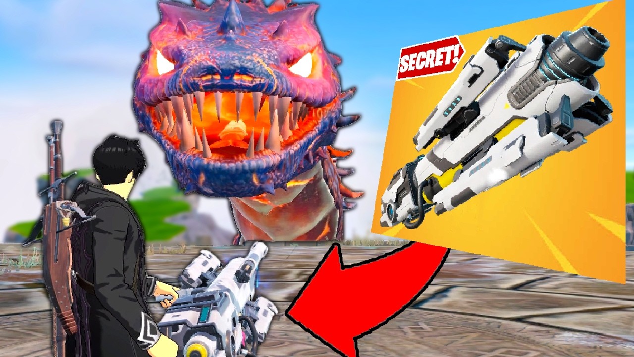 I Found a SECRET Weapon on Fortnite Valhalla 2!!
