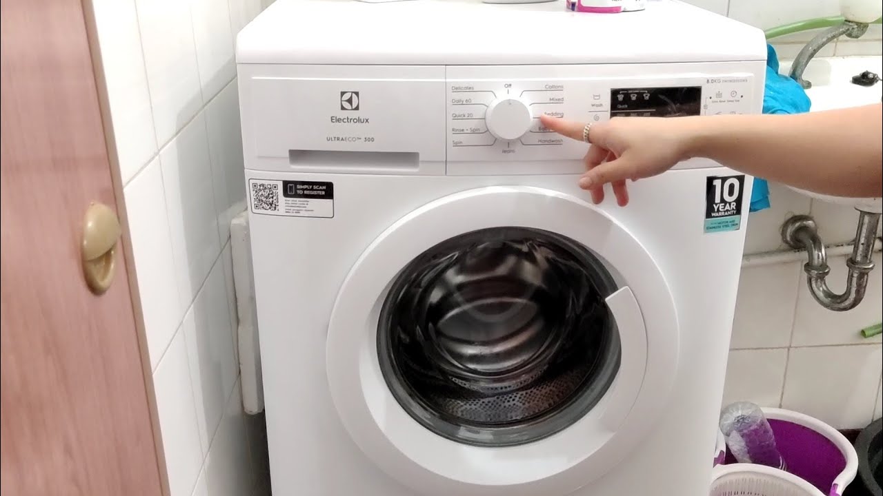 SEDIKIT MENJELASKAN TENTANG PERAWATAN MESIN CUCI ELECTROLUX DAN CARA PEMAKAIAN || EWF8025EGWA