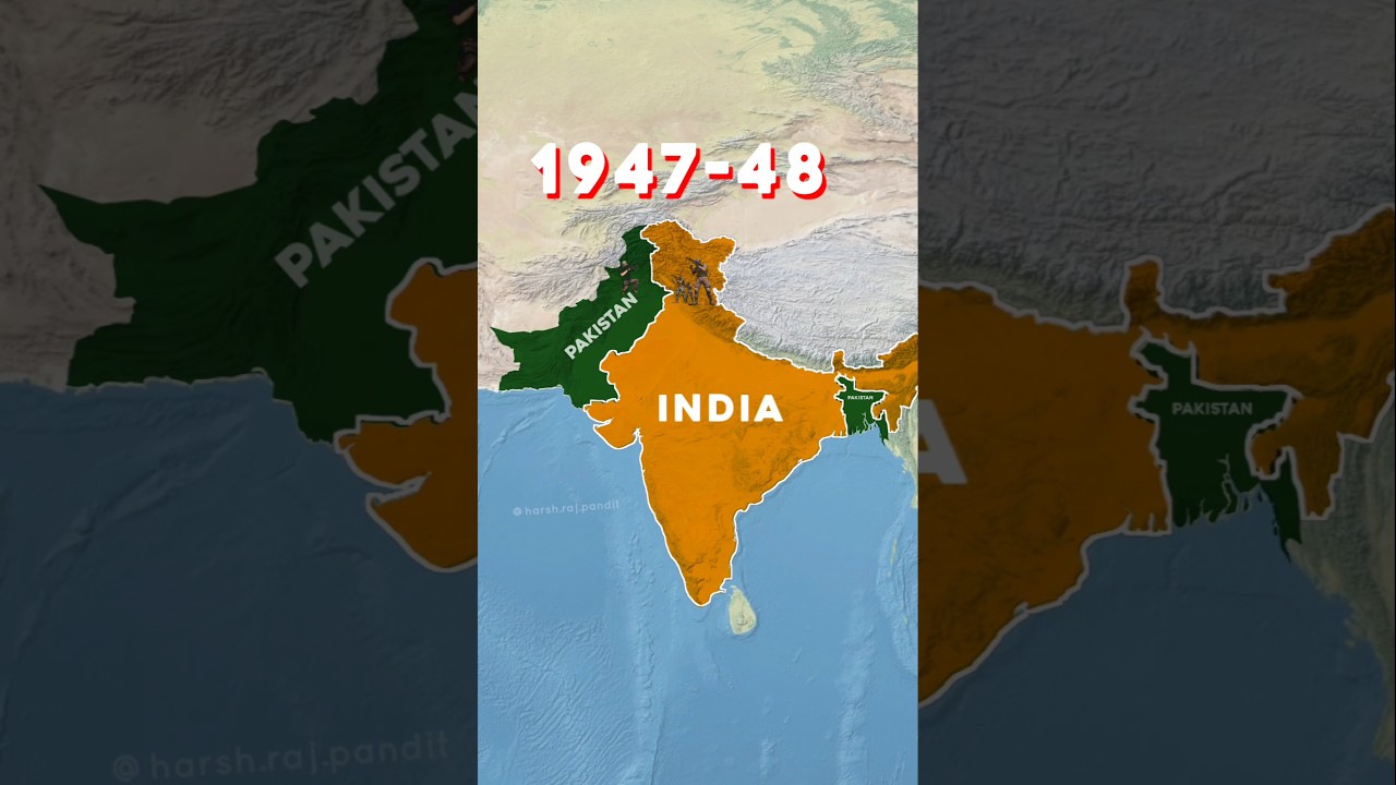 1947 India Pakistan War | Kashmir Kiska Hai #shorts #india
