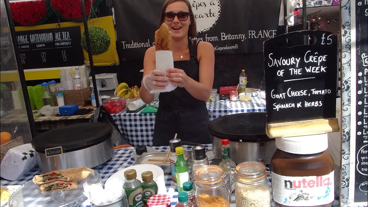 French Street Food: Savoury + Sweet Pancakes at 