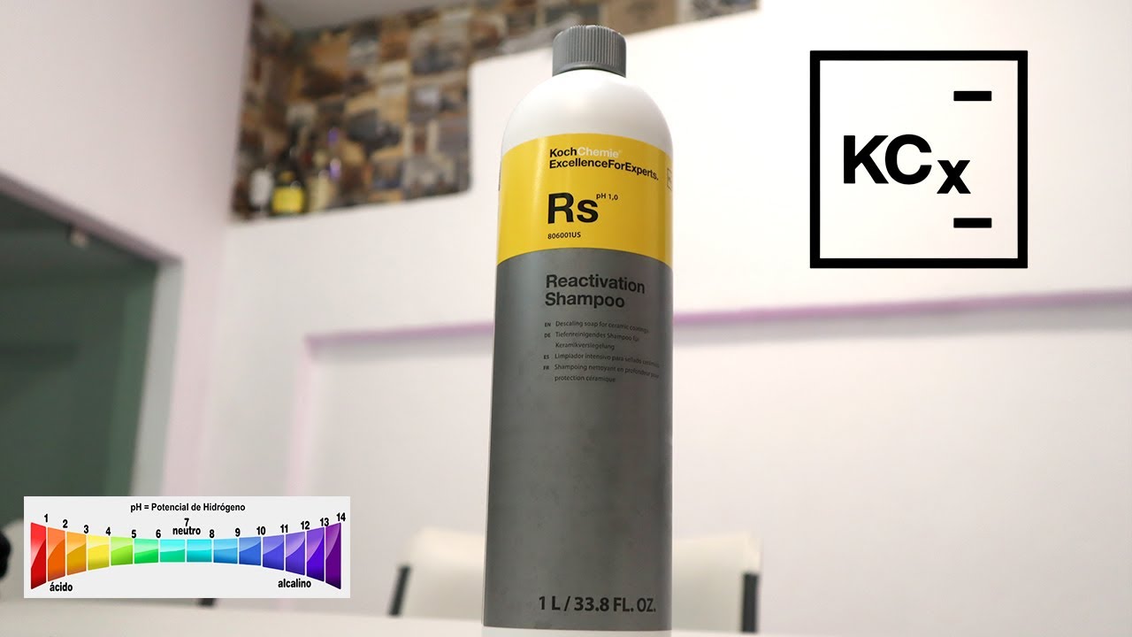 ¿Problemas con tu cerámico?, El Shampoo base ÁCIDA de Koch Chemie Reactivation Shampoo a fondo!
