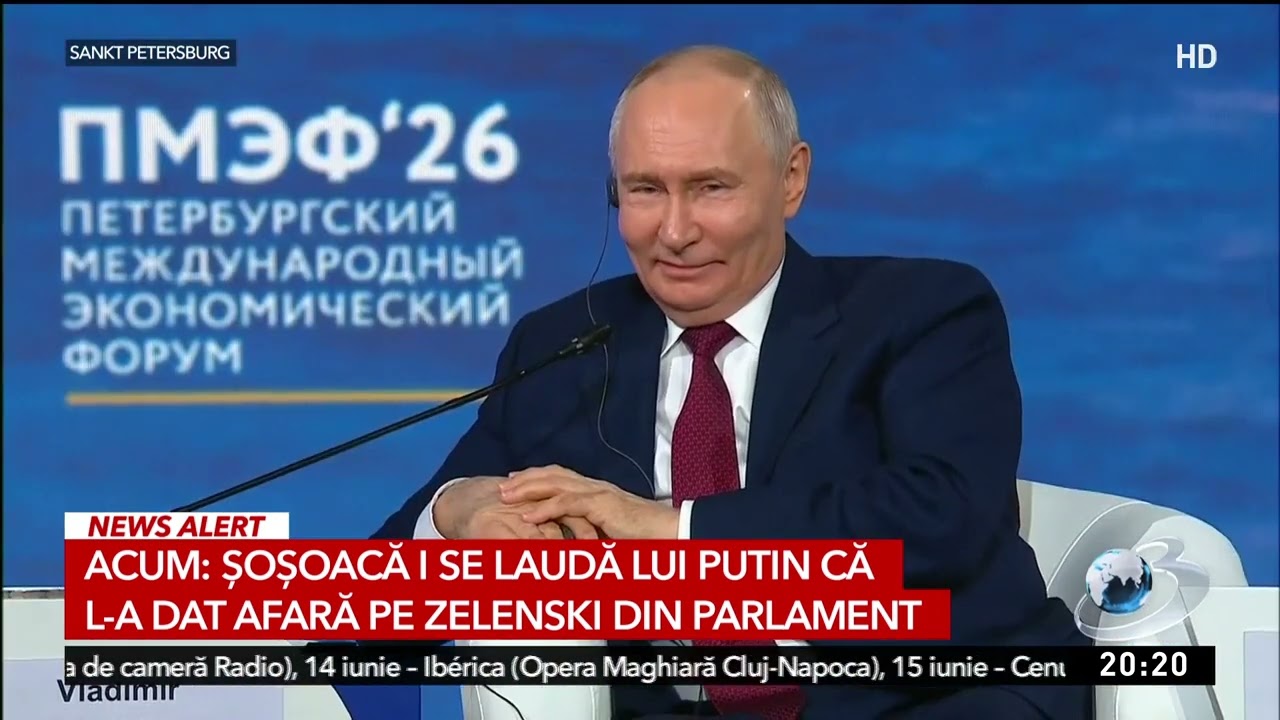 Șoșoacă, &icirc;n dialog cu Putin. Discurs pro-Rusia, Putin z&acirc;mbește