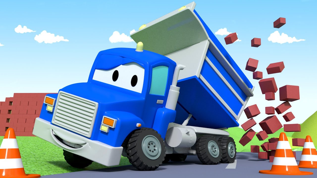El Camión Volquete - Carl el Super Camión en Auto City | Dibujos animados para niños