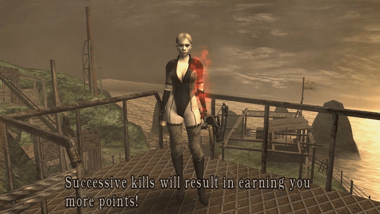 Resident evil 4 mercenaries Krauser Island