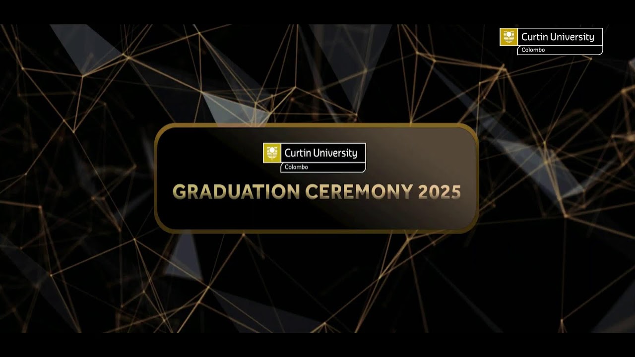 Curtin University Colombo Graduation Ceremony 2025