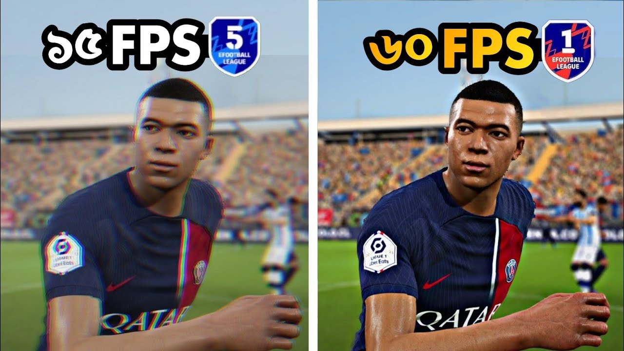 15 FPS বনাম 60 FPS ইফুটবল চ্যালেঞ্জ! 🔥 - MurgiBoy!