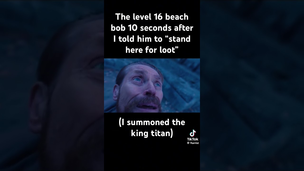 He never saw it coming 