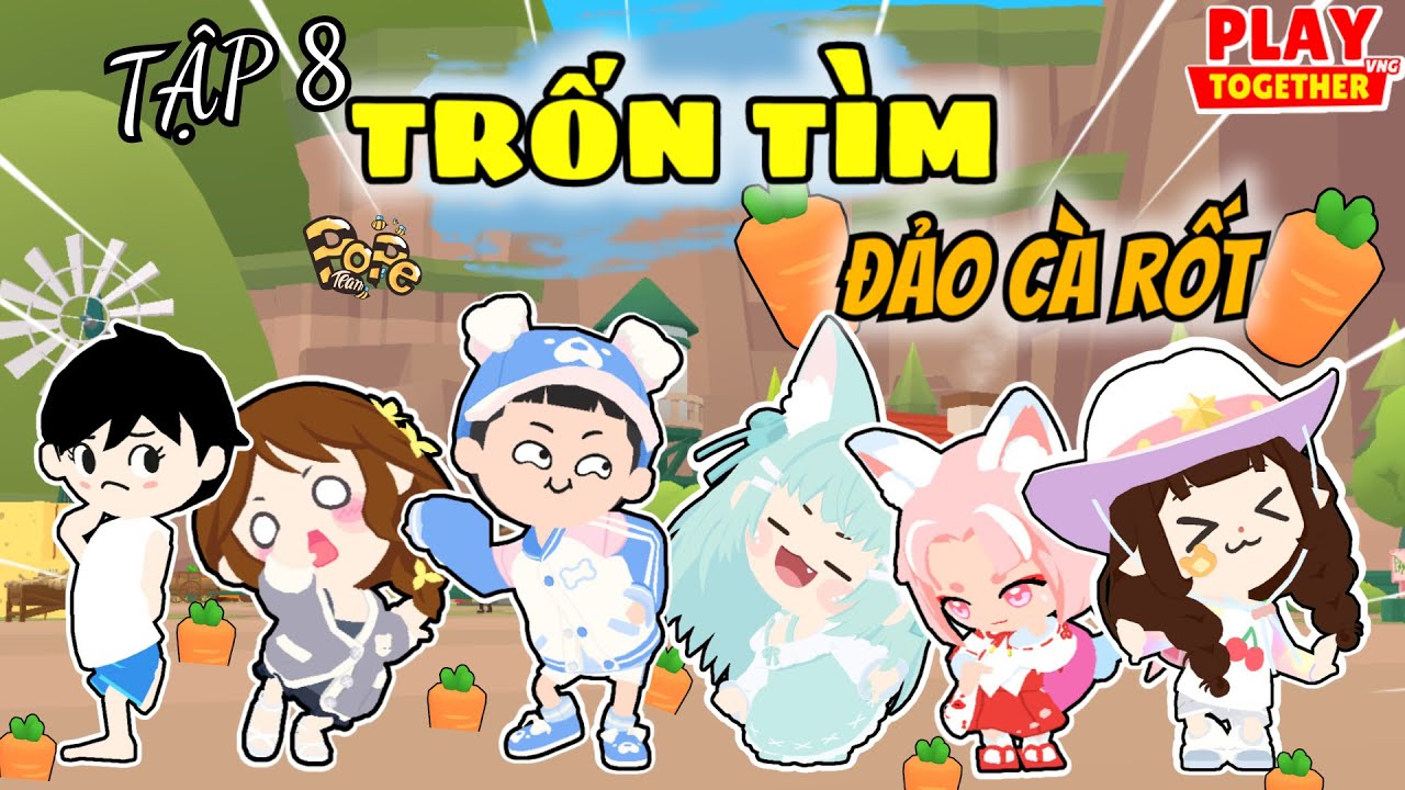 Play Together | Mình Và POPE Team Trốn Tìm Ở Đảo Cà Rốt #8