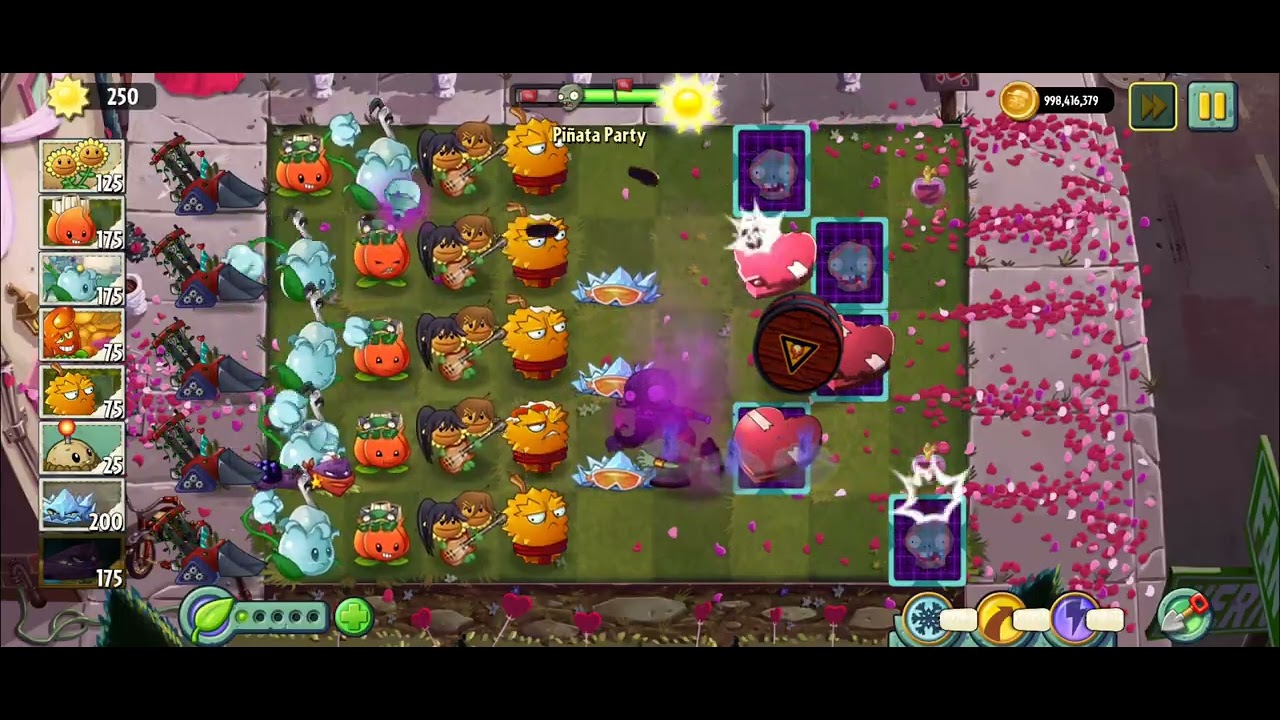 Pvz 2 reflourished 14 february 2026 pinata party